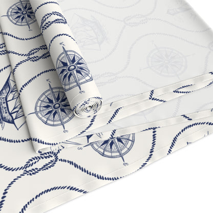 Nautical Lighthouse & Rope Table Runner