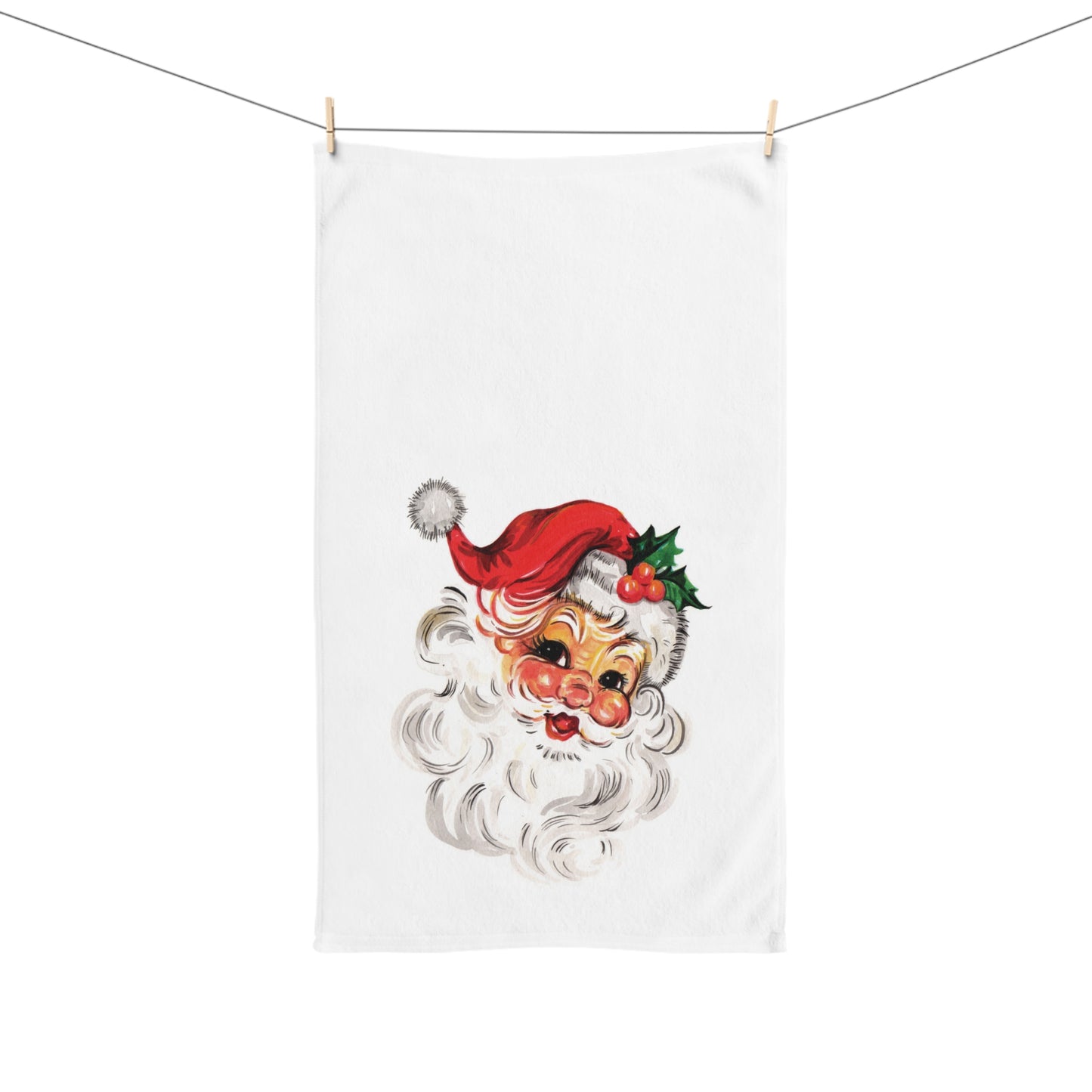 Santa Christmas Hand Towel