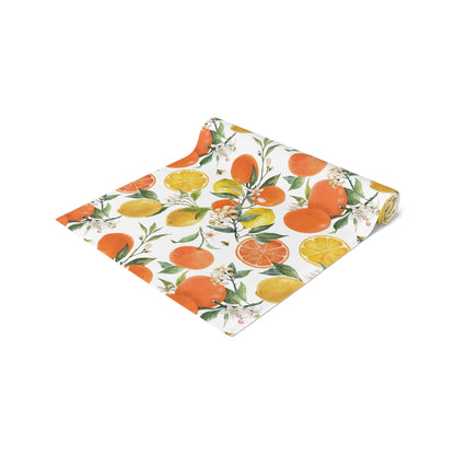 Summer Citrus & Bees Table Runner