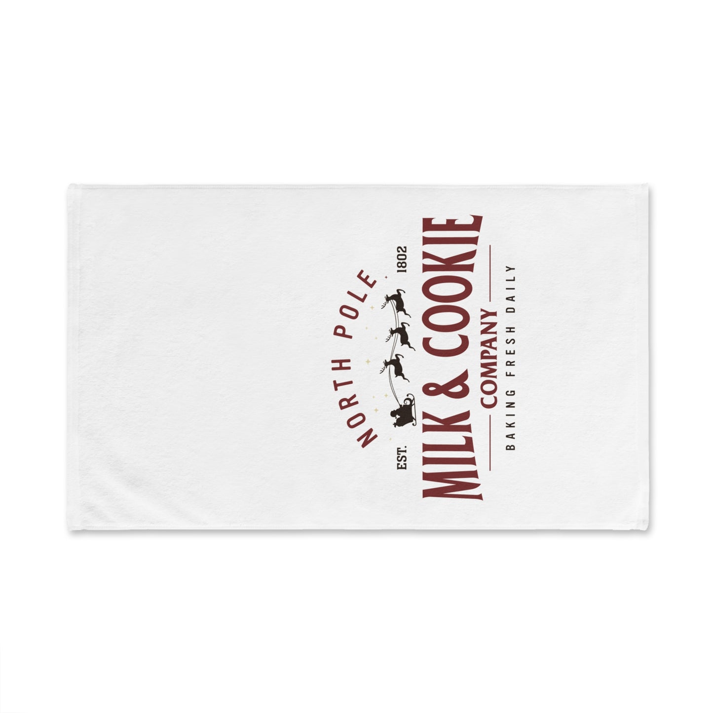 North Pole Cookie Co. Christmas Hand Towel