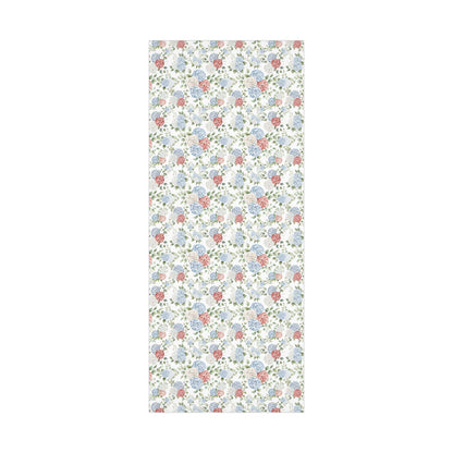 Red White & Blue Hydrangeas All Occasion and  Birthday Wrapping Paper, Gift wrap, Celebrations