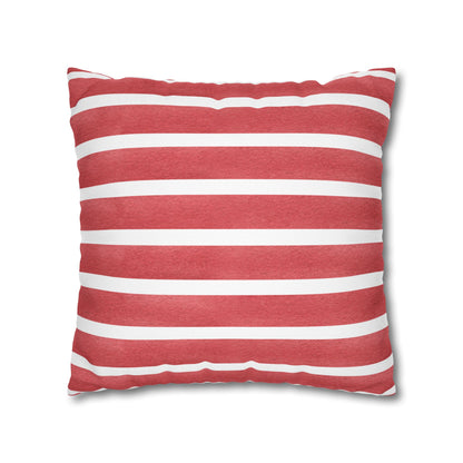 Faded Rustic Style Stripes Patriotic Pillow Cover, Pairs Well W/ Our Rustic Stars Pillow Cover, Farmhouse Summer Decor