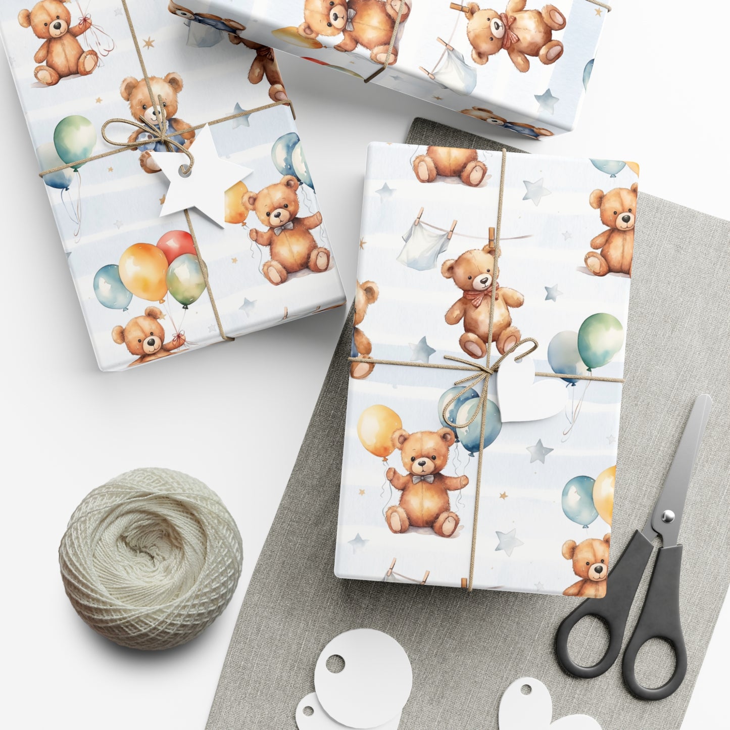 Teddy Bear Wrapping Paper