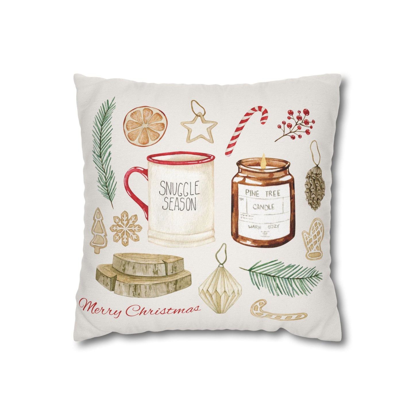 Christmas Throw Pillow Cover