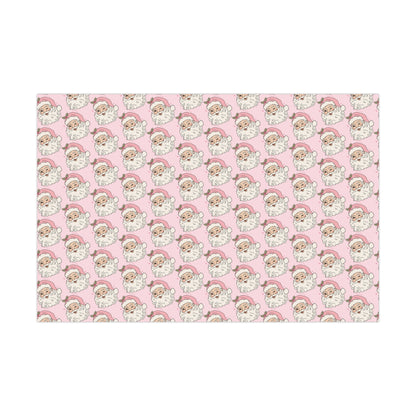 Pink Retro Santa