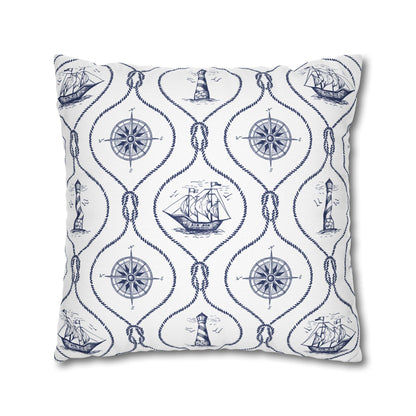 Nautical Summer Pillow Cover