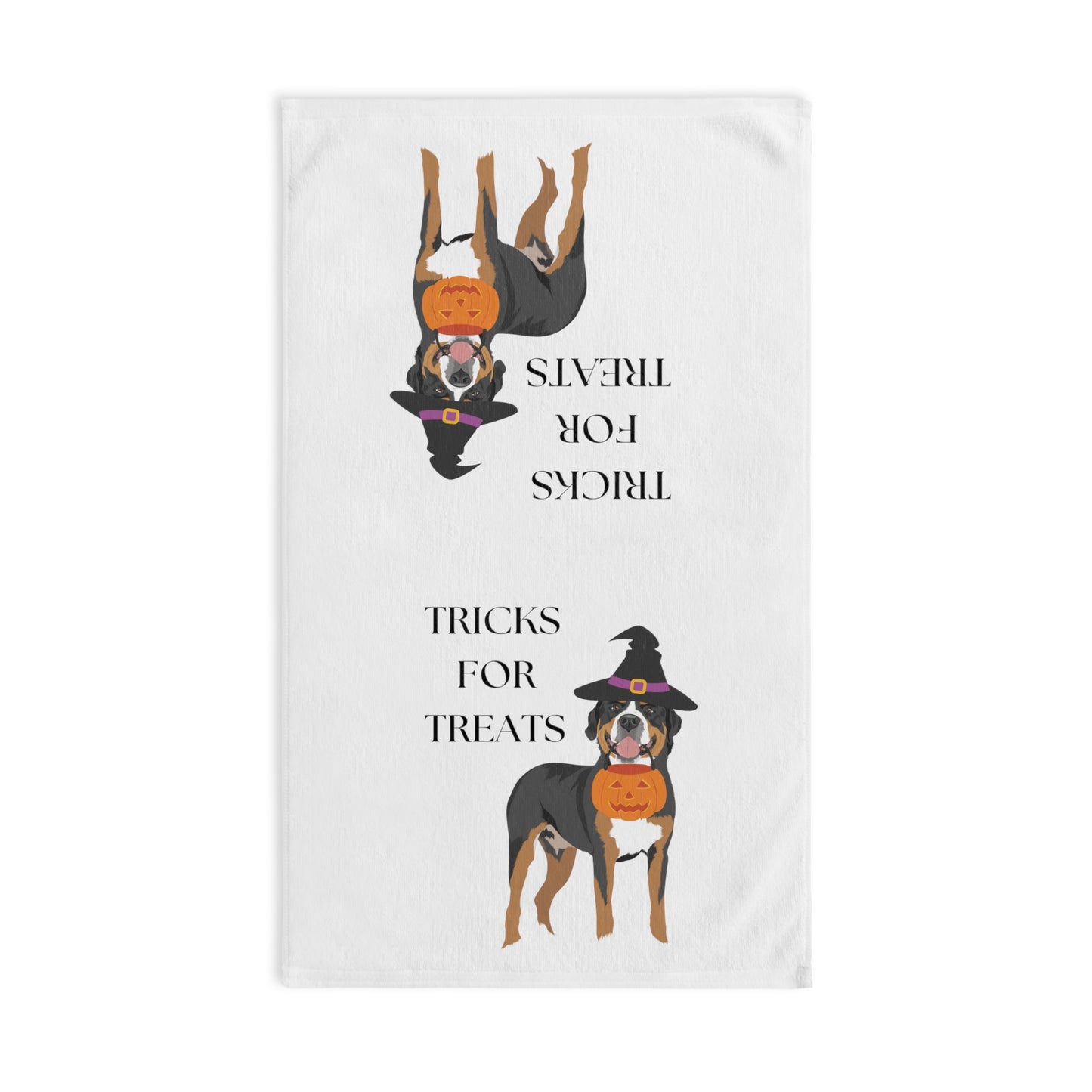 Swissy Tricks for Treats Kitchen Towel