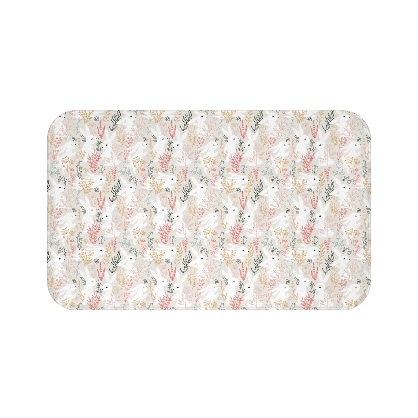 Spring Designed Bath Rug Mat