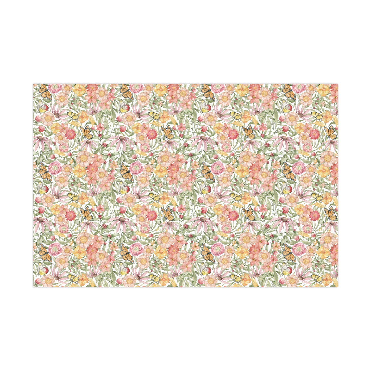 Mother's Day Wrapping Paper, Floral Gift Wrap