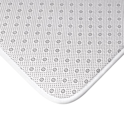 Premium Sketched Rabbit Toile Bath Rug Mat