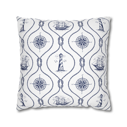 Nautical Summer Pillow Cover