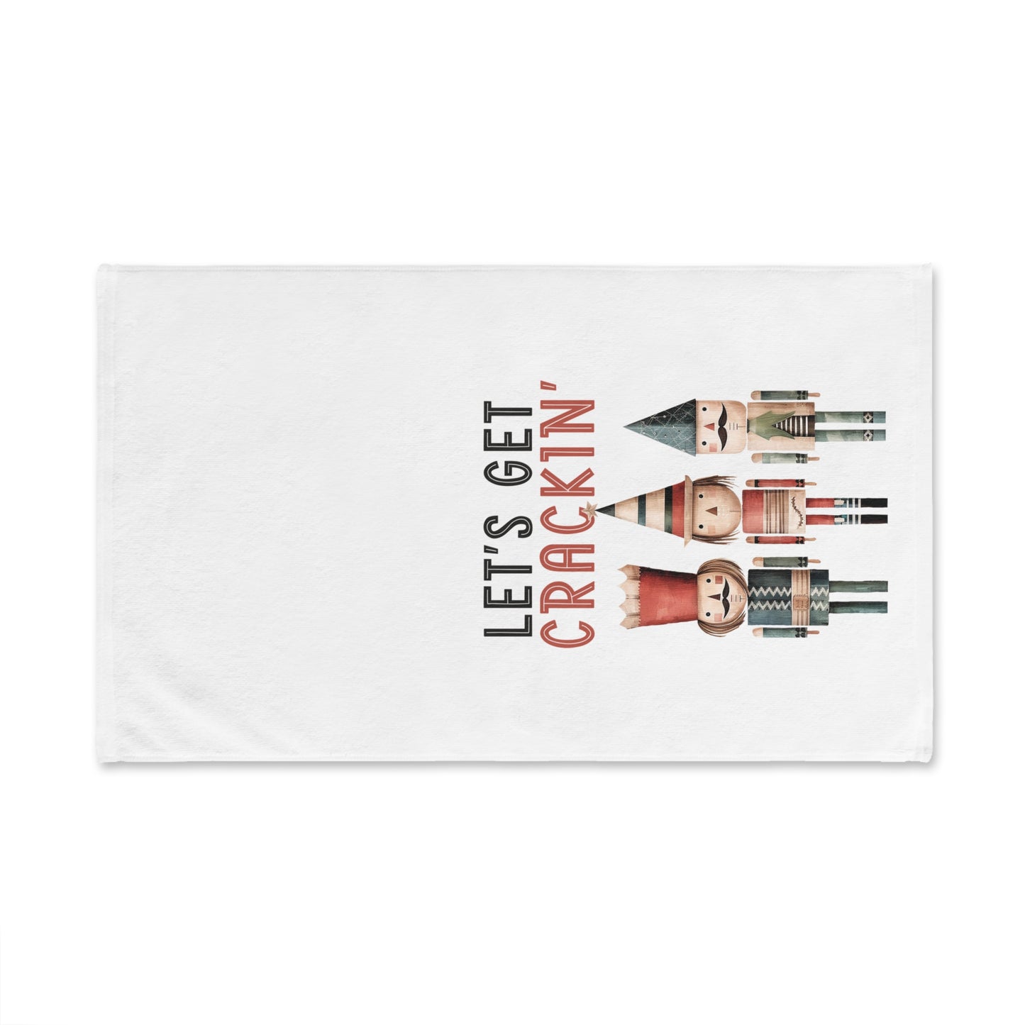 Nutcracker Christmas Hand Towel