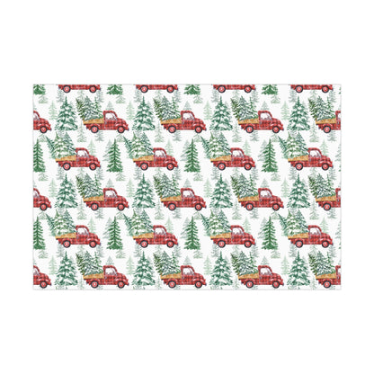 Christmas Vintage Red Truck