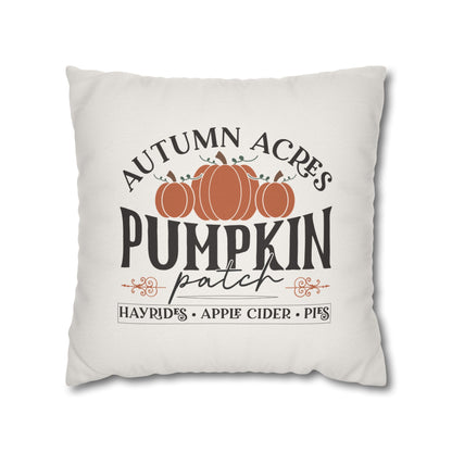 Farm Pumpkin Pillow Cover