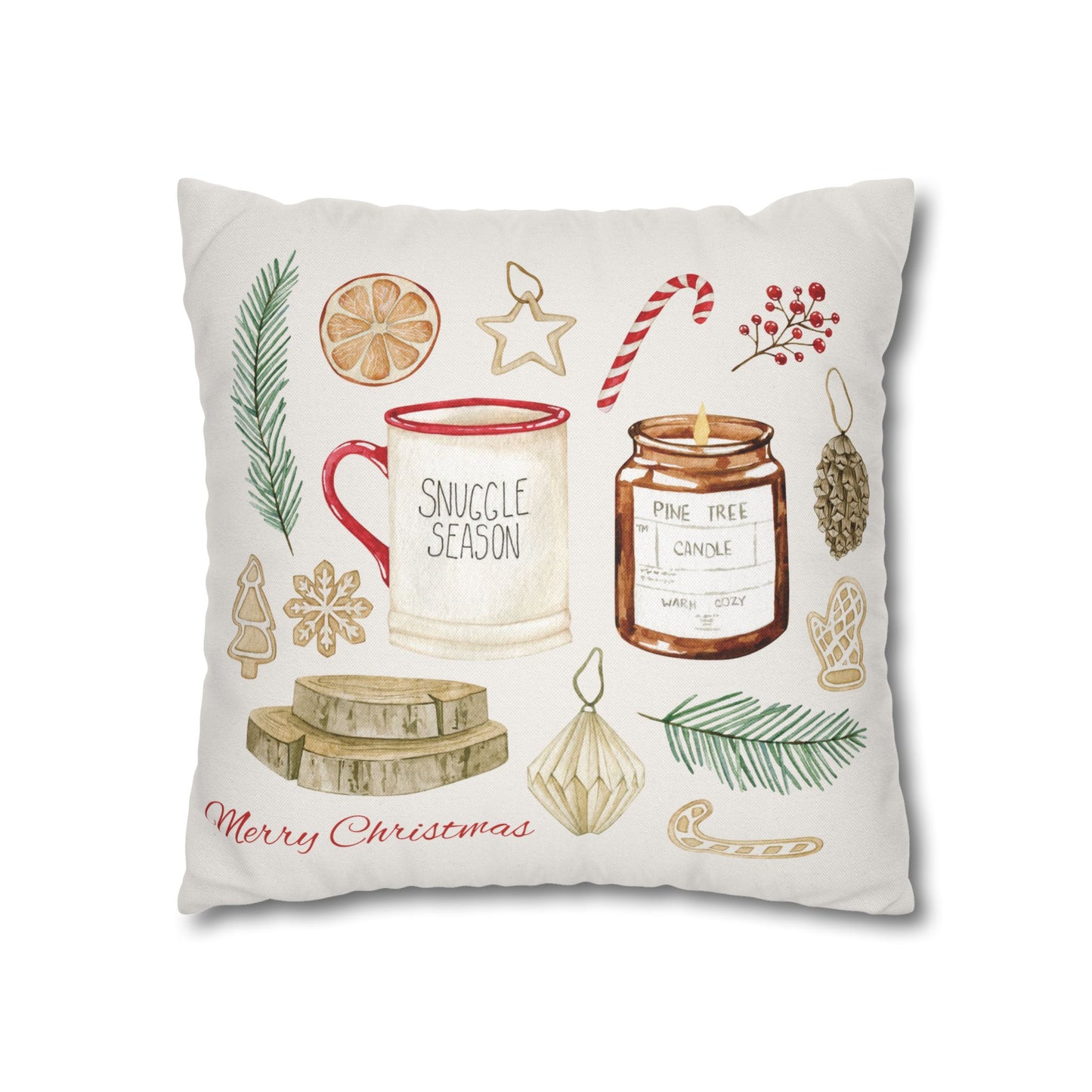 Christmas Throw Pillow Cover