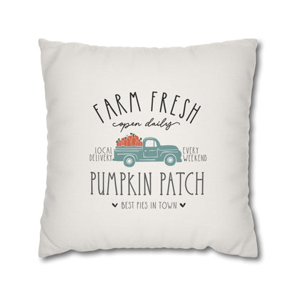 Fall Pumpkin Patch Pillow Cover