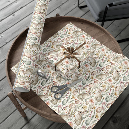 Easter Wrapping Paper, Easter Rabbits Gift Wrap, Wrapping Paper, Easter Gift, Easter Basket, Easter Bunny
