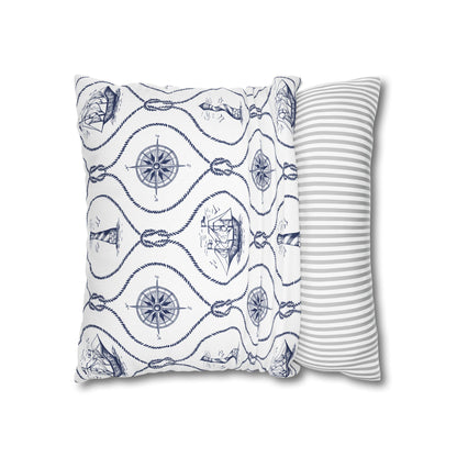 Nautical Summer Pillow Cover