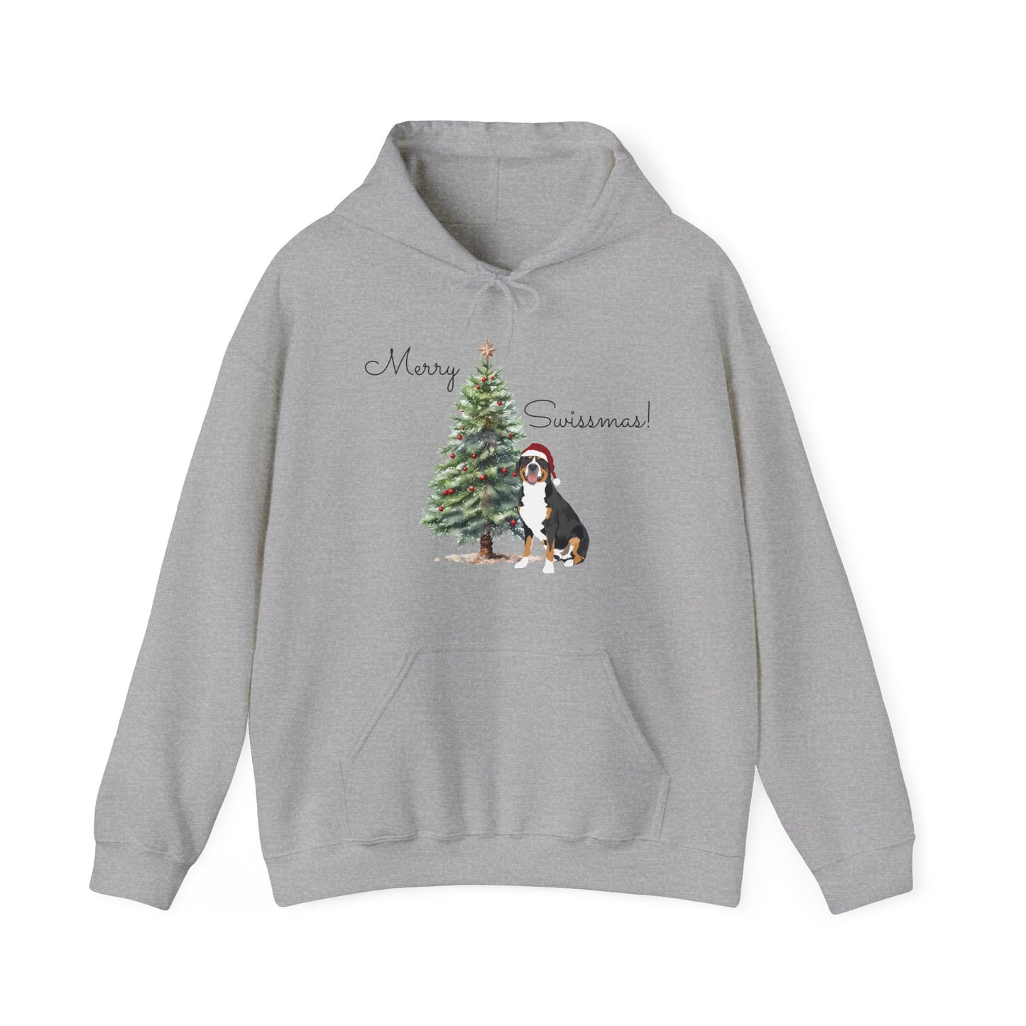 Greater Swiss mountain Dog Christmas Hoodie