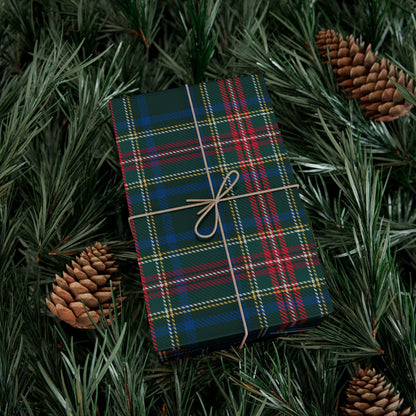 Ralph Lauren Inspired Christmas Tartan Plaid Wrapping