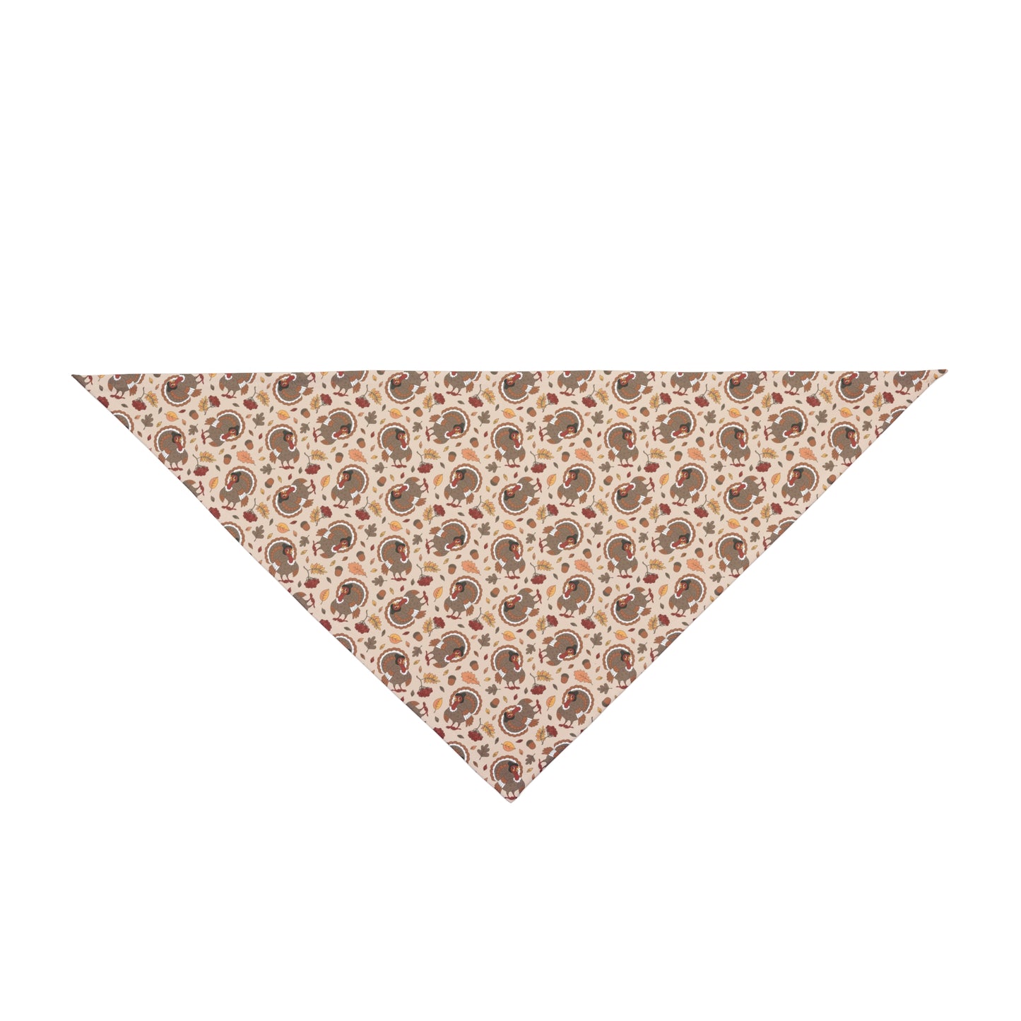 Thanksgiving Turkeys Dog Bandana