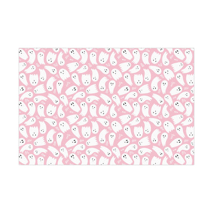 Cute Boo Ghosts Wrapping Paper, Halloween Gift wrap