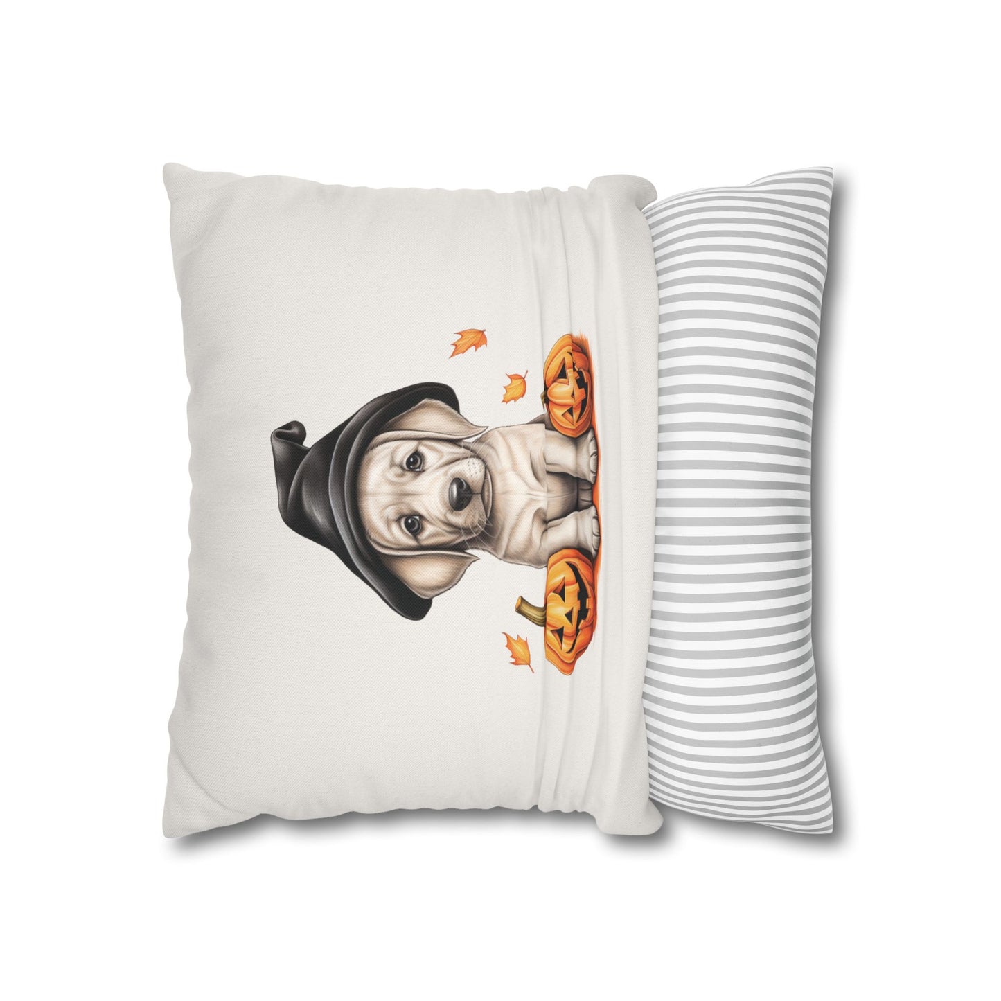 Halloween Labrador Retriever Puppy Pillow Cover