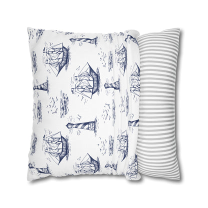 Nautical Summer Pillow Cover