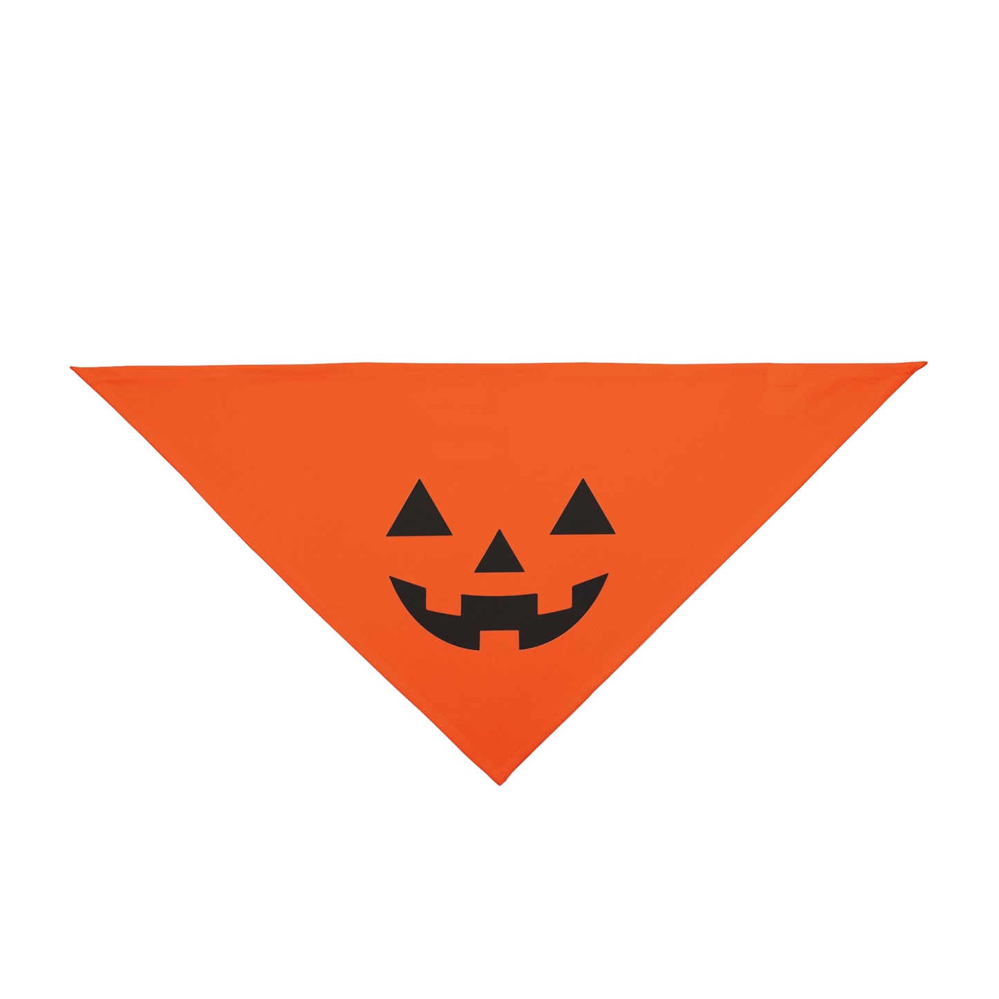 Jack-o-Lantern Halloween Dog Bandana