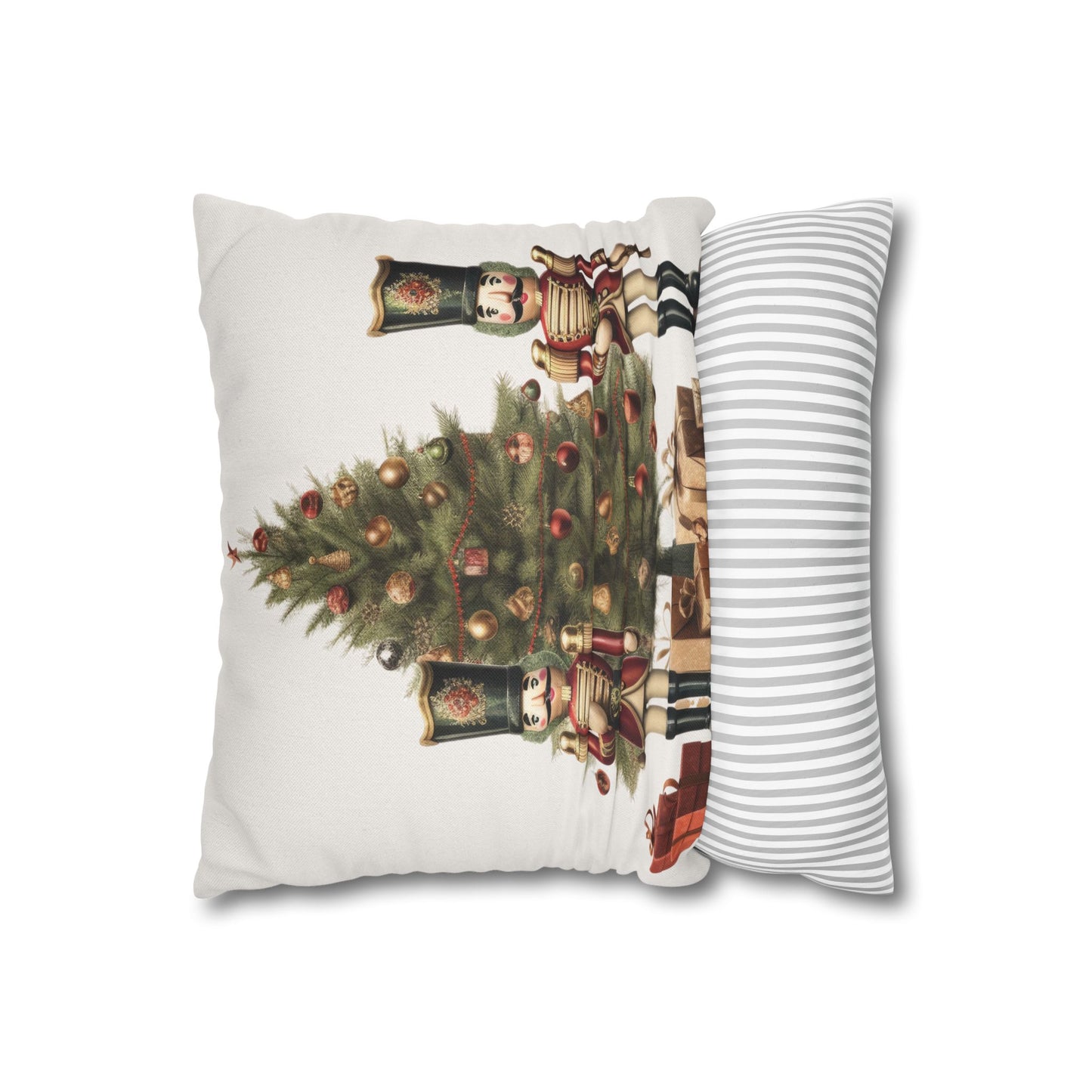 Christmas Nutcracker Throw Pillow Cover