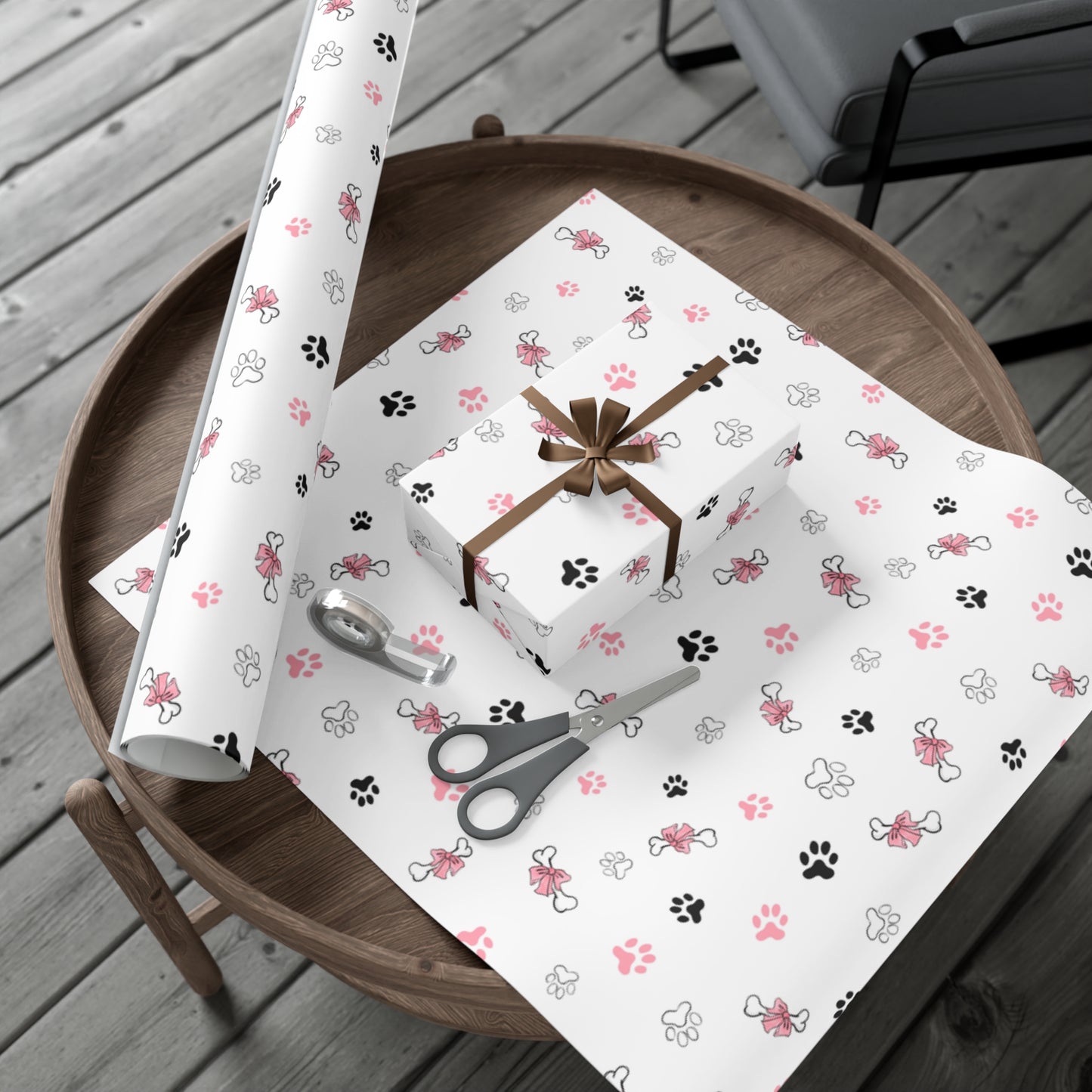 Dog Birthday Gift Wrap, Dog Toys, Dog Gift, Pet Wrapping Paper