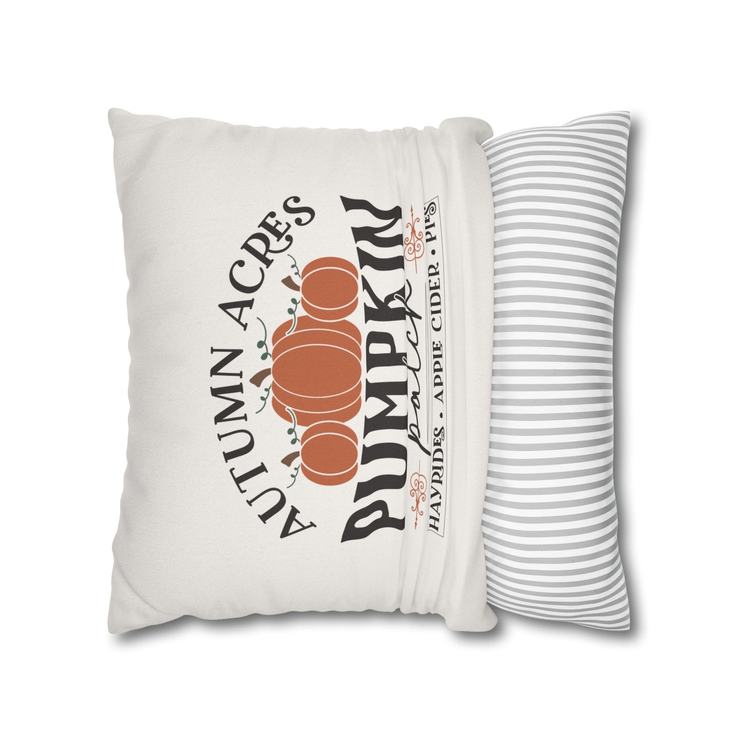 Farm Pumpkin Pillow Cover