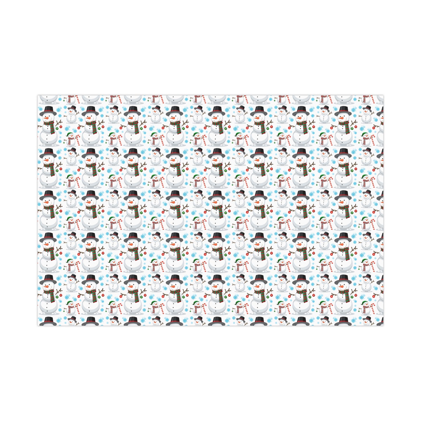 Snowman Christmas Gift Wrap, Christmas Wrapping Paper, Christmas Snow Gift Wrap, Wrapping, Christmas Gifts