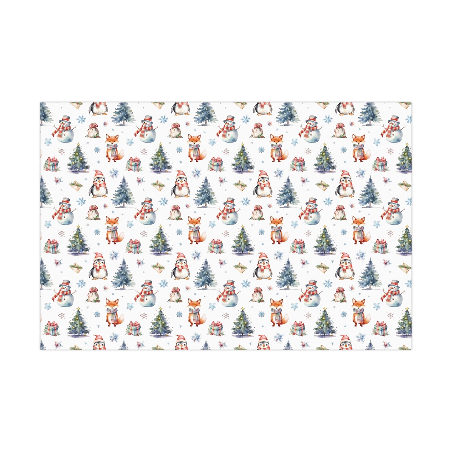 Woodland Christmas Gift Wrap