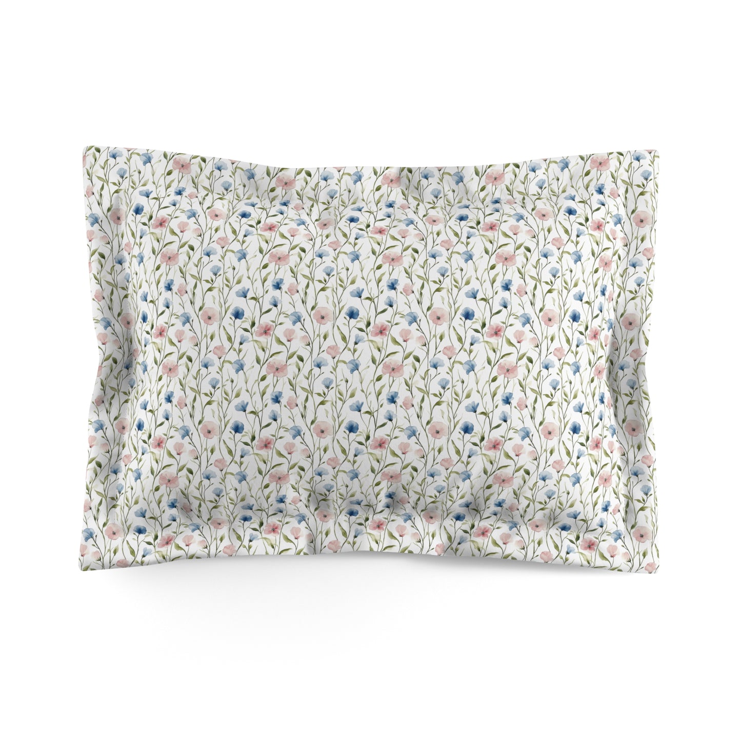 Spring Floral Sham or Pillowcase