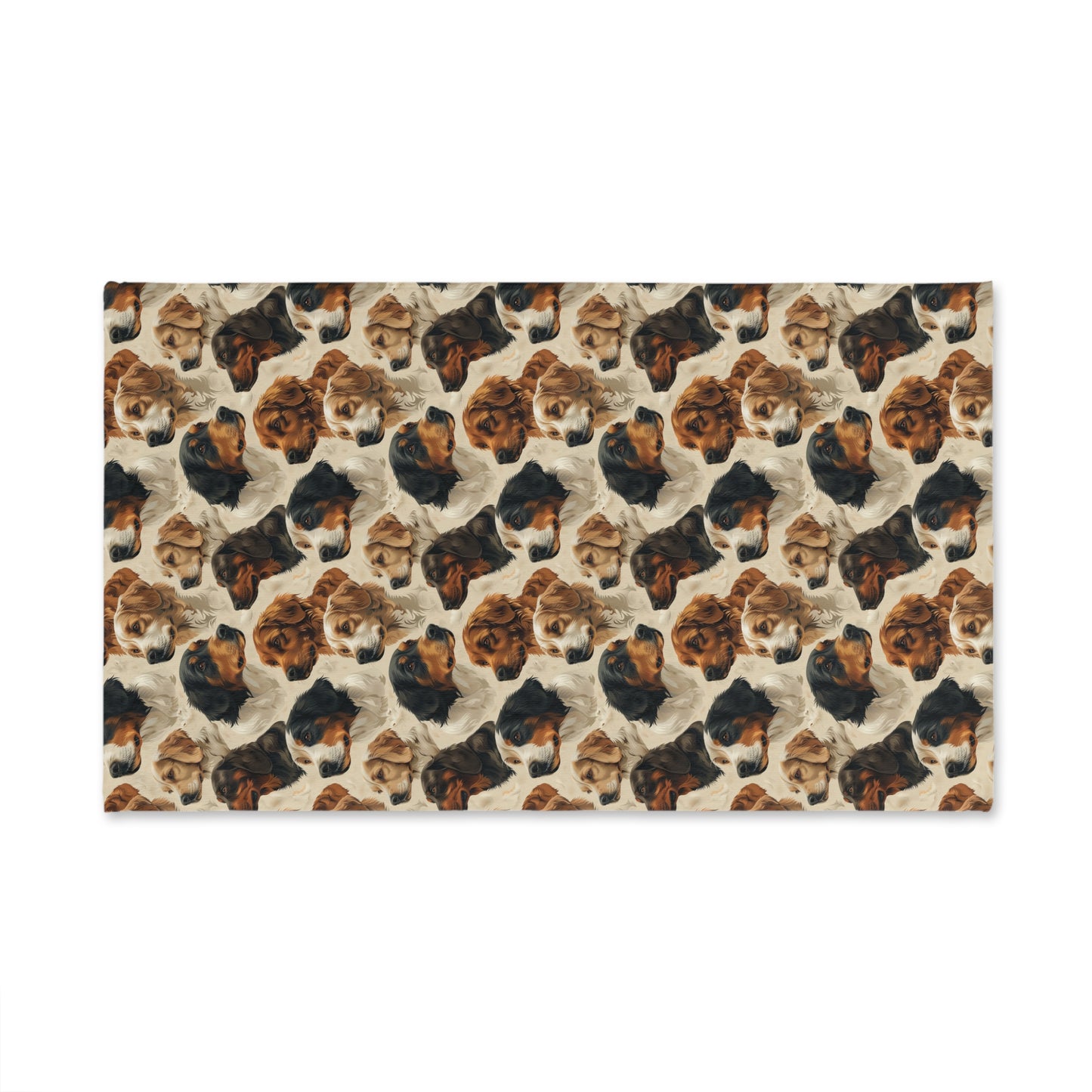 Dog Portrait Hand Towel