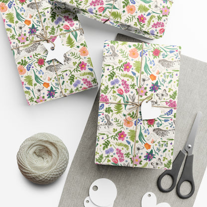 Copy of Colorful Easter Wrapping Paper, Adorable Bunnies Gift Wrap, Wrapping Paper, Easter Gift, Easter Basket, Easter Rabbit