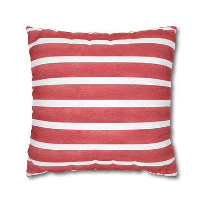 Faded Rustic Style Stripes Patriotic Pillow Cover, Pairs Well W/ Our Rustic Stars Pillow Cover, Farmhouse Summer Decor