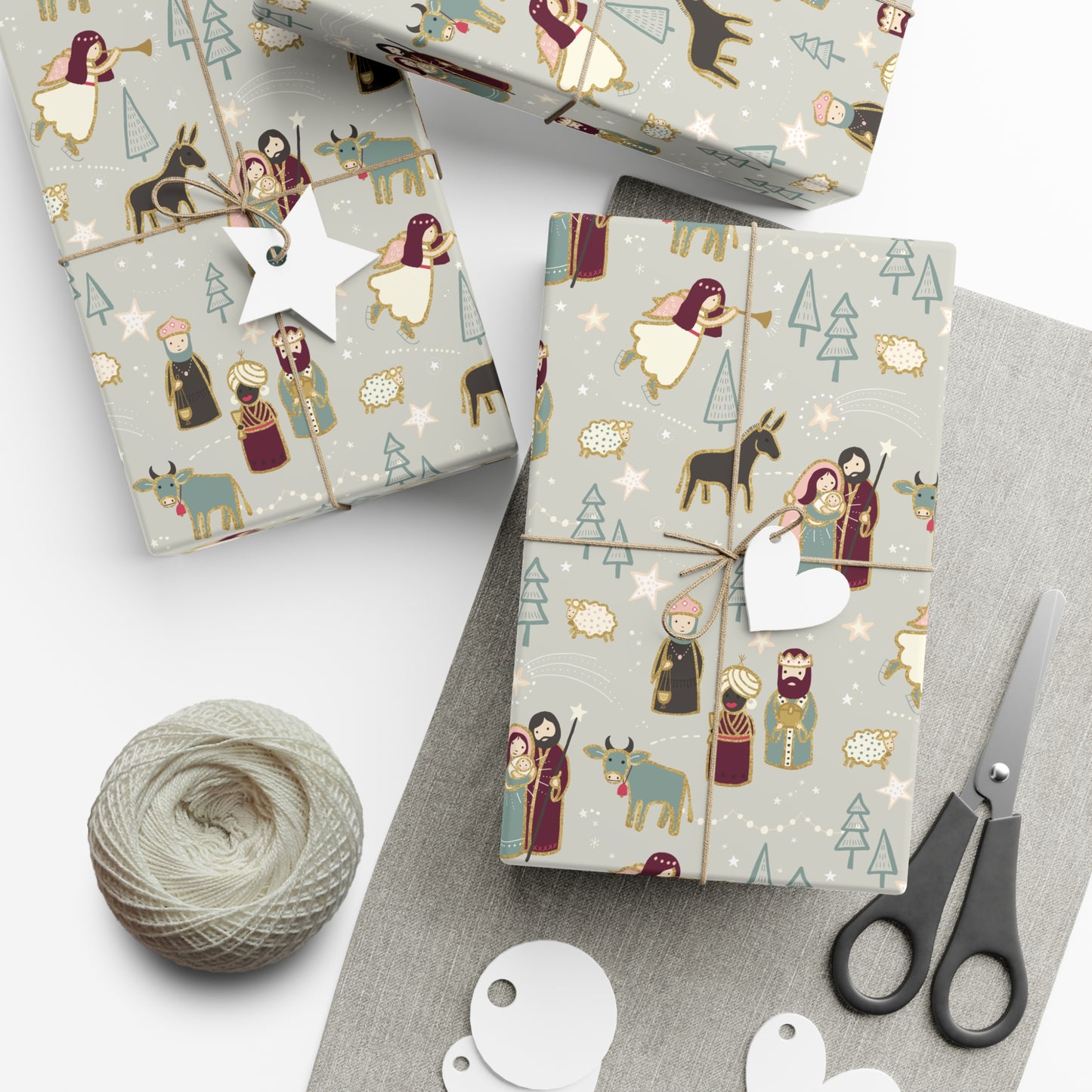 Christmas Nativity Gift Wrap