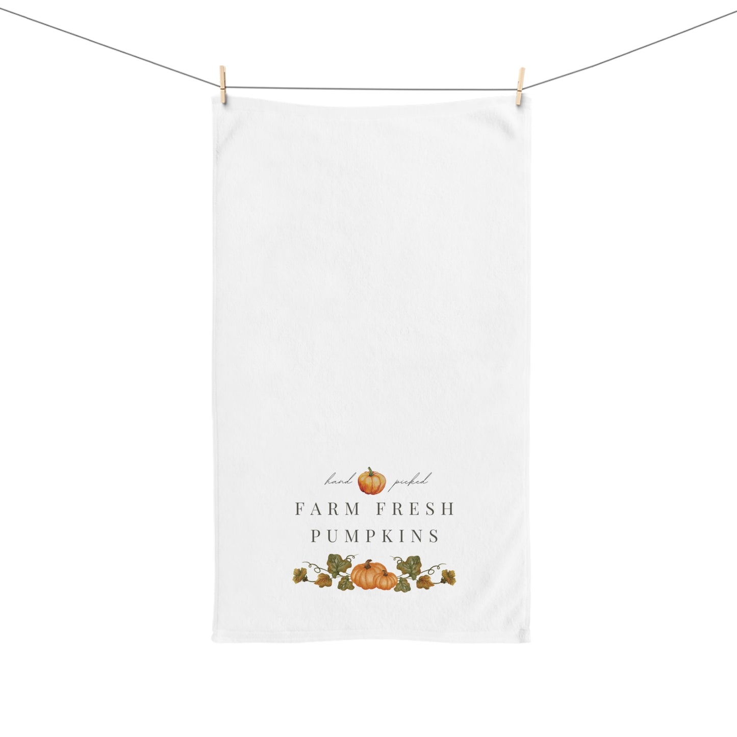 Farm Fresh Bouquet Fall Hand Towel