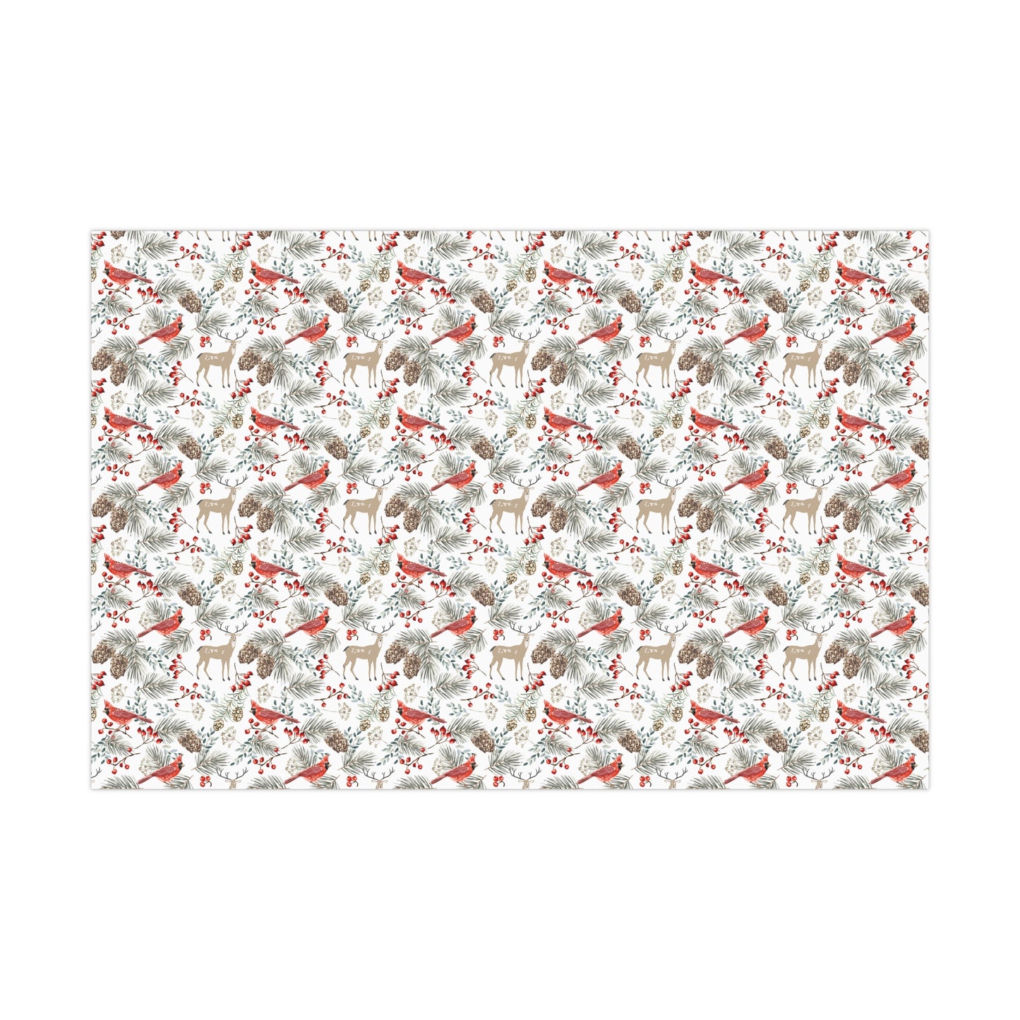 Winter Woods Christmas Wrapping Paper