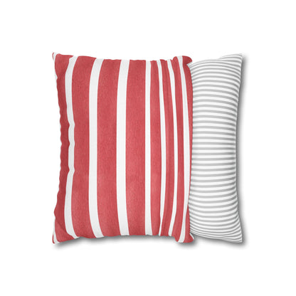 Faded Rustic Style Stripes Patriotic Pillow Cover, Pairs Well W/ Our Rustic Stars Pillow Cover, Farmhouse Summer Decor