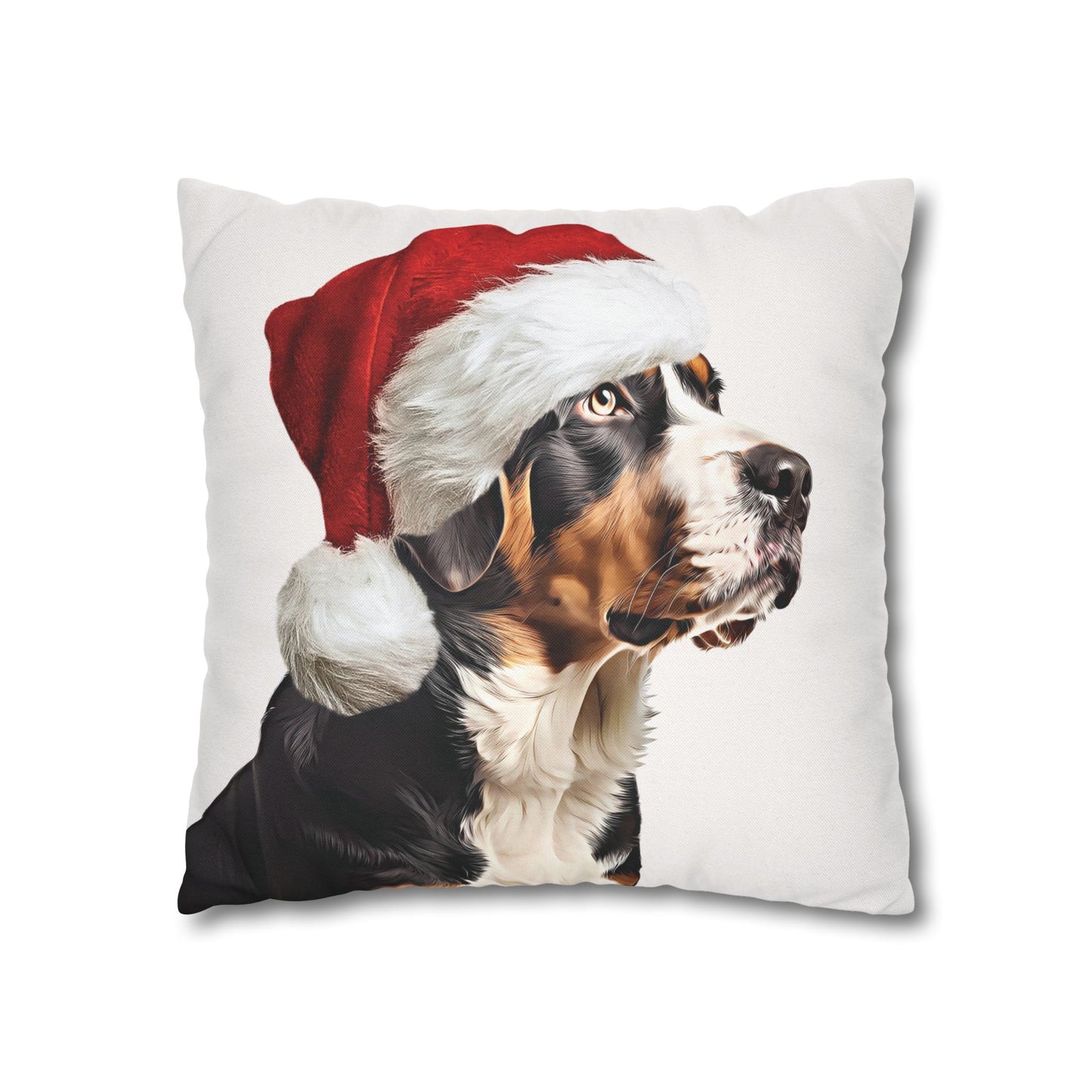 Christmas Swissy Pillow Cover, Double Sided Print