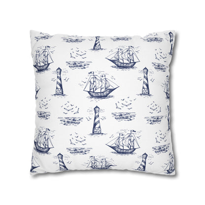 Nautical Summer Pillow Cover