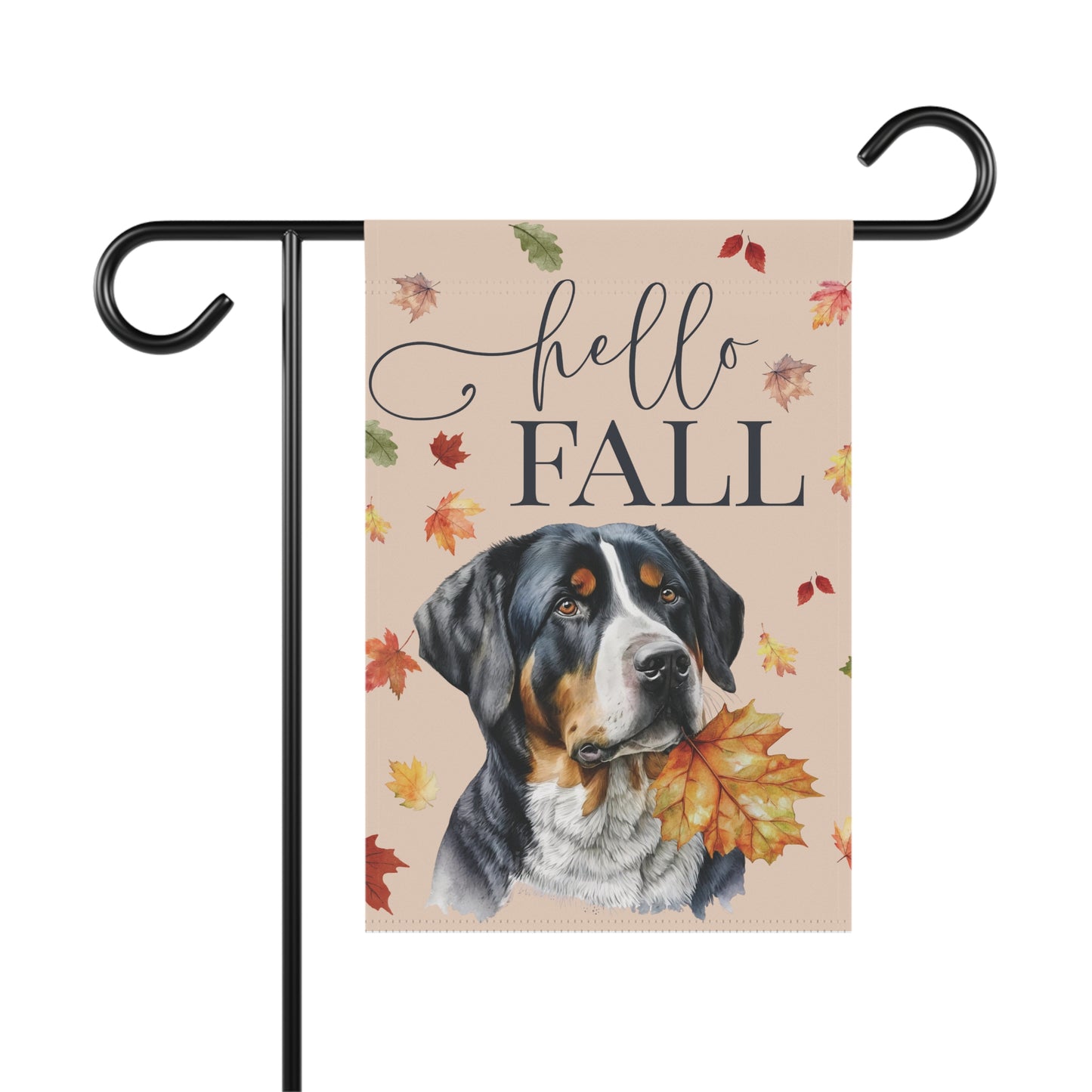 Greater Swiss Mountain Dog Garden Flag