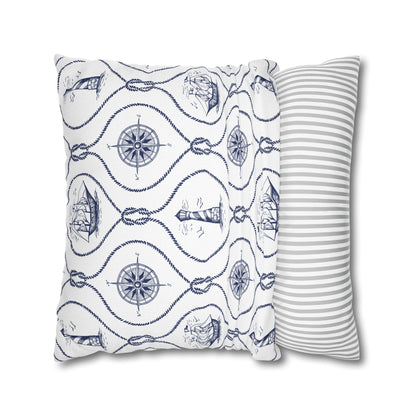 Nautical Summer Pillow Cover