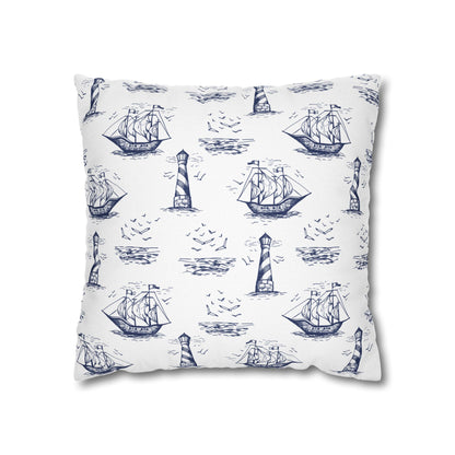 Nautical Summer Pillow Cover