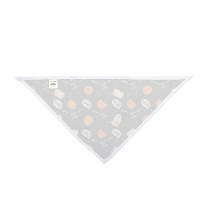 Halloween Pumpkins and Ghosts Dog Bandana, Halloween Dog Apparel, Trick or Treat, Dog Costume, Spooky, Halloween Dog