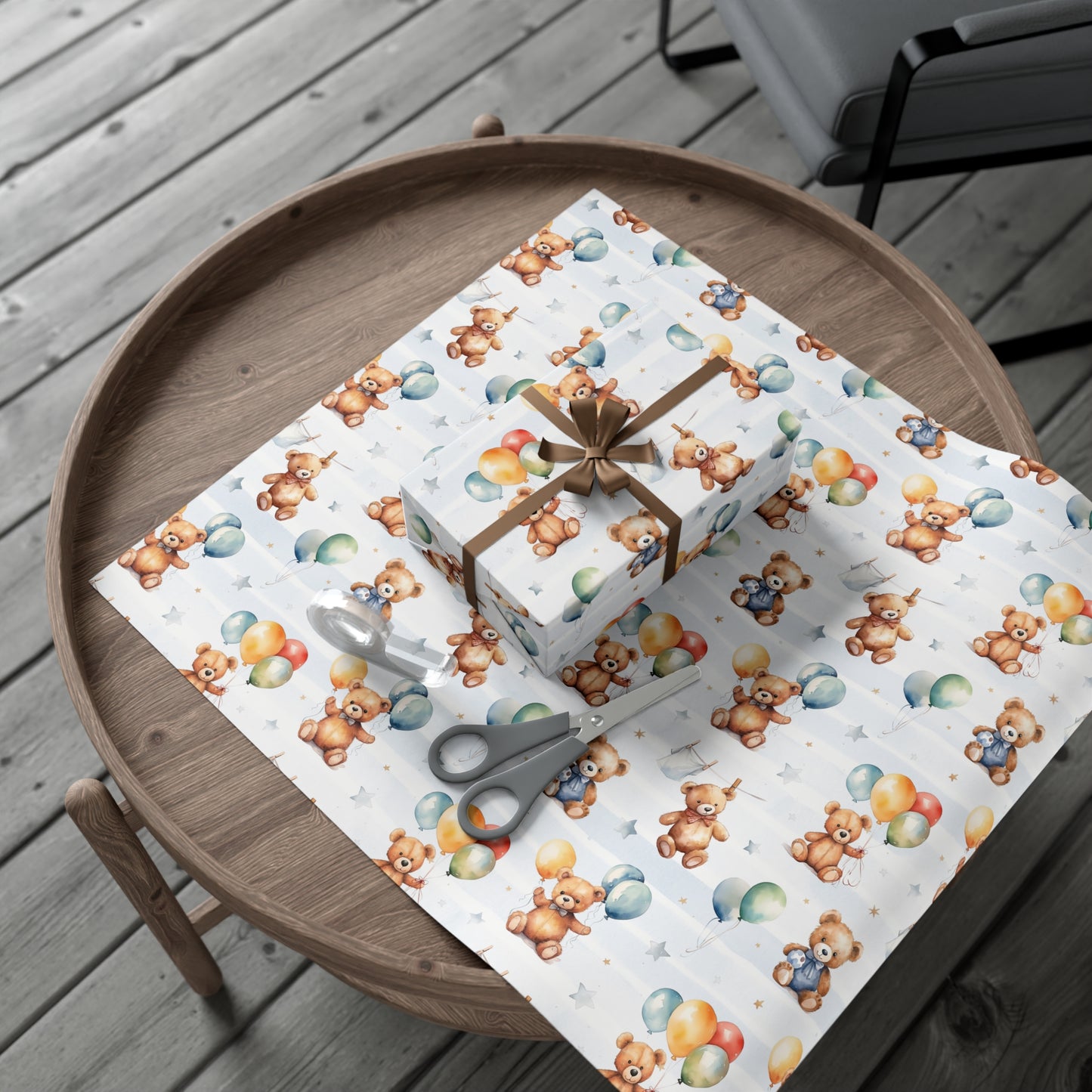 Teddy Bear Wrapping Paper