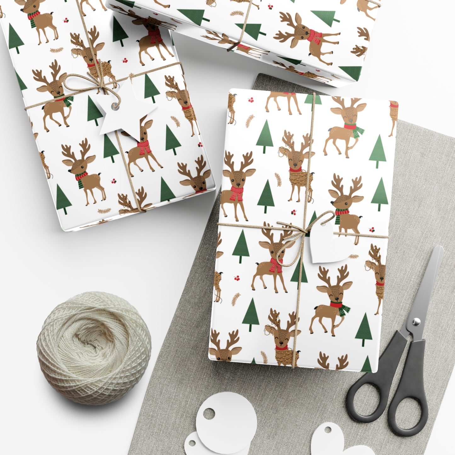 Reindeer Christmas Wrapping Paper